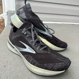Brooks Men's Bedlam 3 Running Shoes Size 13 Black Pearl White Mens Sneakers